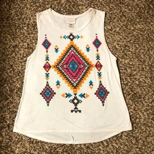 Shyanne southwestern print tank